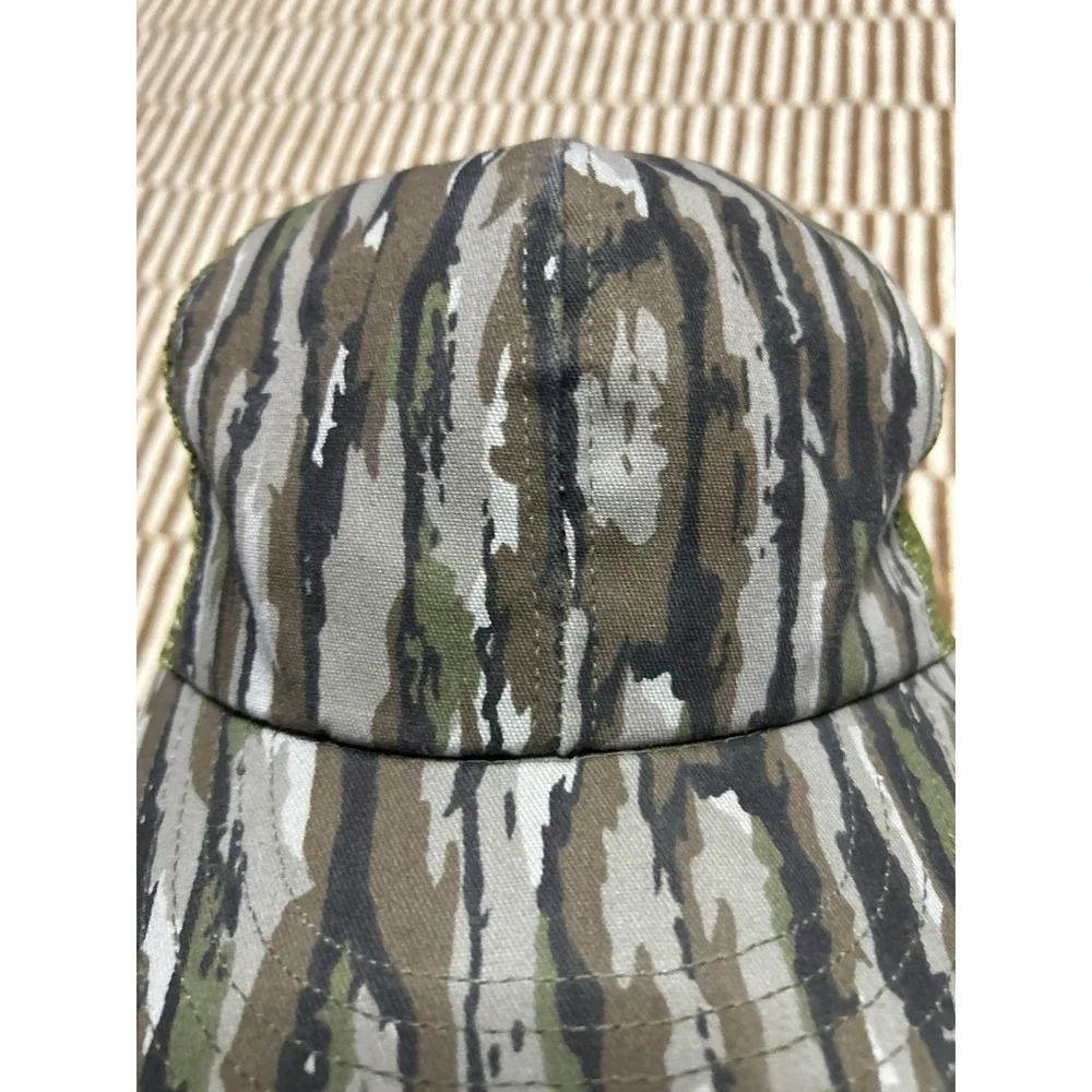 Vintage Camo Trucker Hat Lot USA Made Mesh Snapback Mossy Oak Realtree Style